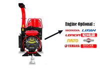 K-maxpower 27PK Hakselaar/Snijmachine Hydraulisch 120mm Automatische invoer Hoog Efficiënt Zelfrijdend 6 inch Houthakselaar met TUV CE certificering