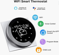 Nest Termostato Wifi Controlador de temperatura Smart Life APP Control remoto para calefacción eléctrica Caldera de gas de agua, Alexa Google