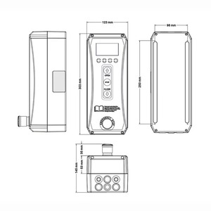 Ouvre-<span class=keywords><strong>porte</strong></span> de garage sectionnel moderne motorisé intelligent de qualité <span class=keywords><strong>industrielle</strong></span> C60, télécommande - Product Image 6