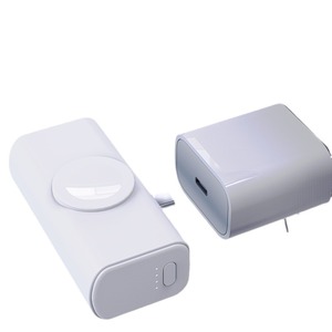 Power Bank Portatile in Plastica a Forma di Capsula, Certificato PSE, Modello P6, Compatibile con Orologi e Telefoni, <span class=keywords><strong>Batteria</strong></span> al Litio 5000 <span class=keywords><strong>mAh</strong></span>, Uscita 12W, Versione USA - Product Image 5