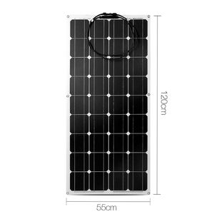 ผลิตภัณฑ์พลังงานแสงอาทิตย์ 100w 150w 200w 300 วัตต์ 500 วัตต์ แบบยืดหยุ่น - Product Image 3