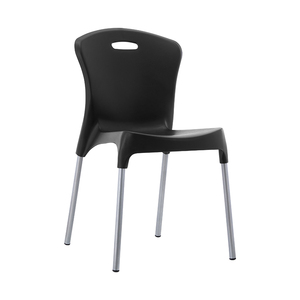 Colorful Plastic <strong>Dining</strong> <strong>Chairs</strong> Stackable Factory Directly Modern Cheap Design <strong>Red</strong> Plastic Metallic Legs Outdoor <strong>Chair</strong> - Product Image 6