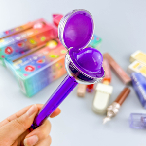 Sáng Tạo Lollipop hình dạng rỗng <span class=keywords><strong>Lip</strong></span> <span class=keywords><strong>Gloss</strong></span> Ống <span class=keywords><strong>Lip</strong></span> Balm hộp đáng yêu rõ ràng chai <span class=keywords><strong>Lip</strong></span> men Ống Plumper Blam <span class=keywords><strong>container</strong></span> - Product Image 2