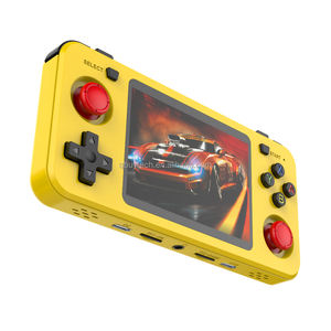 Nouvelle <span class=keywords><strong>console</strong></span> de jeu portable R36H Écran IPS de 3,5 pouces Linux RK3326 Lecteur de jeux vidéo rétro 3000 mAh 64G 10000+ jeux classiques - Product Image 2