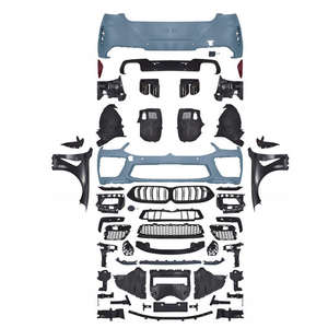 Kit de Carrocería de Alta Calidad para <span class=keywords><strong>BMW</strong></span> Serie 8 G14 G15, Estilo <span class=keywords><strong>M8</strong></span>, Parachoques Delantero, Cejas de Rueda, Labio Delantero, ¡Oferta Caliente! PP - Product Image 1