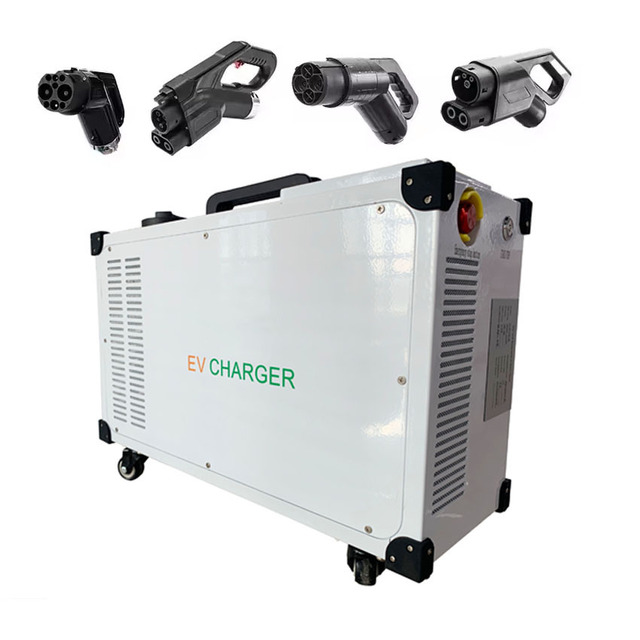 JET New Movable 40KW DC CCS2 Fast Charging Station 500V EV Portable Charger Wall-mounted Charging Pile IP55 1 Year Warranty