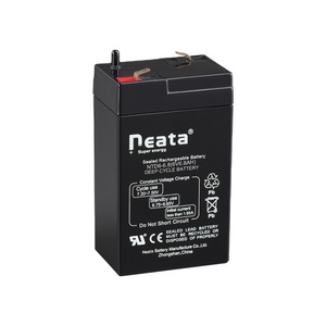 Neata充電式密閉型鉛蓄電池<span class=keywords><strong>6V</strong></span> 5Ah、太陽光発電システム用 - Product Image 1
