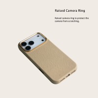 Casing HP Kulit Saffiano Casing HP Kulit Mewah Casing HP Kulit Custom Casing HP iPhone 17 Kulit