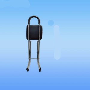Cane de Apoio Ajustável em Altura, Bastão de Caminhada em Aço Inoxidável para Idosos, Equipamento de Reabilitação Estável - Product Image 1