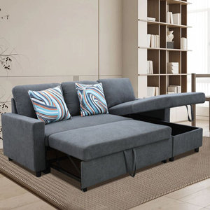 Ensemble de lit extensible multifonctionnel pour une <span class=keywords><strong>personne</strong></span> Balcon Simple Design traditionnel Petite unité Canapé inclinable Hôtels Fabriqués en tissu - Product Image 2