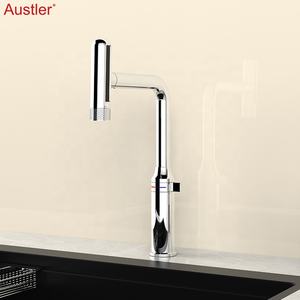 Design moderne <span class=keywords><strong>haut</strong></span> <span class=keywords><strong>de</strong></span> <span class=keywords><strong>gamme</strong></span> en acier inoxydable chromé avec cascade extractible robinet <span class=keywords><strong>de</strong></span> <span class=keywords><strong>cuisine</strong></span> mitigeurs d'évier - Product Image 1