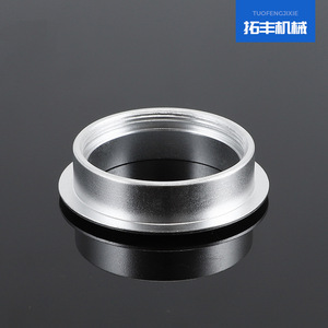 Capuchon en aluminium personnalisé usiné CNC, pièce non standard, surface brossée pour accessoires de quincaillerie - Product Image 2