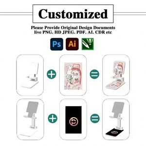 Soporte para Teléfono Móvil al por Mayor de Fábrica, Soporte para Teléfono Móvil de Escritorio para Oficina, Regalo Promocional Empresarial con Logotipo Personalizado - Product Image 2