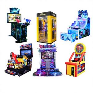 Machine de jeu d'arcade commerciale à monnayeur pour adultes : Machine de basket-ball, Machine de danse, Jeu de course à double pistolet, Dragon Fist - Product Image 1