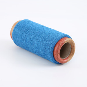 Ne16s/2ply chải thô sợi tái chế bông pha trộn polyester độ bền cao mở kết thúc cho dệt và Đan Mẫu thô - Product Image 5