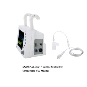 7-Zoll-Mehrparameter-Veterinärmonitor mit CO2 & SPO2 & EKG & TEMP-Monitor - Product Image 6