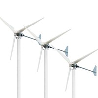 Générateur éolien horizontal de type dynamo 5KW 10KW de fabrication chinoise, contrôleur de turbine éolienne compatible