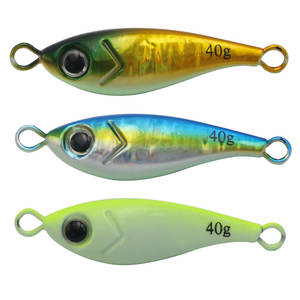 T23 3D baskı 40g tuzlu parlayan yavaş Pitch Jigs yapay Lures jig cazibesi olta iğnesi - Product Image 2