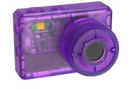Cámara Digital Mini de Bolsillo DC22T ODE con Carcasa Transparente, 2MP, 1080P, Gran Angular, Grabadora de Video Portátil Instantánea, MicroSD