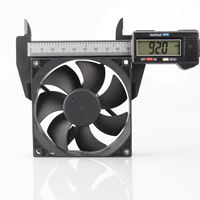 Ventilateurs de refroidissement axiaux DC sans balais 92 mm 9225 24 V pour boîtier d'ordinateur avec dissipateur thermique en plastique