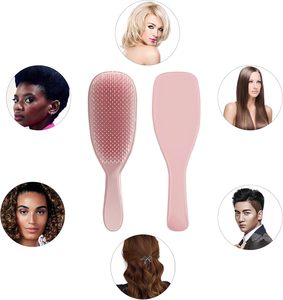 Cepillo para Desenredar el Cabello con Mango de ABS y Logotipo Personalizado, Cepillo de Alta Calidad Antiestático para Masaje Capilar - Product Image 2