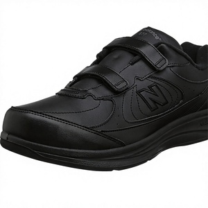 For Men's 577 V1 Leather <b>Hook</b> and Loop Walking <b>Shoe</b> - Product Image 1