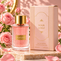Parfüm mit individuellem Logo, Rosen-Vanille-Duft, Amber Eau de Parfum 100ml, OEM-fertig, langanhaltend, White Label, ODM, Großhandel