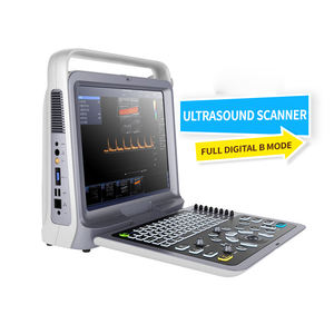 Escáner de Ultrasonido Veterinario Portátil, Doppler a Color, 5 Sondas Multifrecuencia, Acero Inoxidable, Uso Comercial y Doméstico, Diagnóstico - Product Image 1