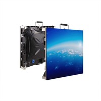 Écran LED couleur portable Pushun en aluminium 500x500mm 500x1000mm pour événements, publicité intérieure/extérieure, location, 4K, étanche IP65