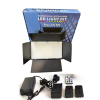 Panneau d'éclairage vidéo LED de haute qualité pour la photographie professionnelle, perles lumineuses brillantes, réglable, 3200-5600K, PRO LED-800