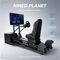 Simulador de Carreras VR Completo, Simulador Somatosensorial para PC, Equipo de Simulación de Conducción en Interiores, Experiencia de Tráfico