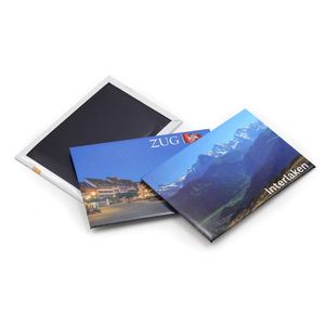 Top Quality Custom Printing Refrigerator Tourist Scenery Photo Souvenir Customized Metal <b>Fridge</b> Magnets - Product Image 3