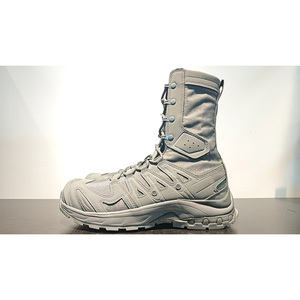 DF0112 Outdoor Sports <b>Hiking</b> Camping Shoes Asiaon Customized Tactical <b>Boots</b> Long High Top Cow Suede Stock - Product Image 1