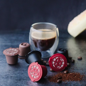 I CAFILAS Filtres <span class=keywords><strong>à</strong></span> <span class=keywords><strong>café</strong></span> réutilisables et rechargeables en PP pour <span class=keywords><strong>machine</strong></span> <span class=keywords><strong>Nespresso</strong></span> - Product Image 4