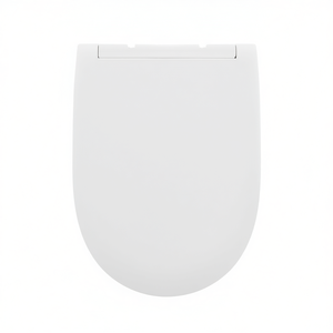 Asiento de Inodoro Blanco con Cierre Suave, 53 cm de Largo, 38 cm de Ancho, 6 cm de Alto - Product Image 3