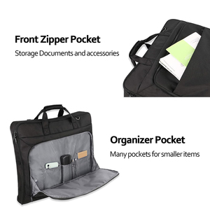 Sac à vêtements imperméable personnalisé-Grand porte-tenues suspendus pour les voyages d'affaires Couvre-bagages sans plis - Product Image 3