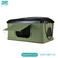 Tente de toit rigide JDA Wholesale, toile imperméable 3000D, tente de toit de voiture pour camping-car