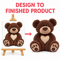 Collection de peluches personnalisées directement de l'usine, animaux en peluche haut de gamme personnalisés, jouet en peluche OEM/ODM
