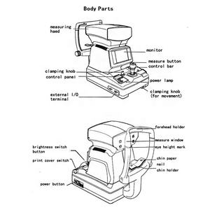 Autorrefractómetro SI Optics FR-8900 a Buen Precio, Autorrefractómetro <span class=keywords><strong>y</strong></span> Queratómetro Automático con Queratómetro - Product Image 3