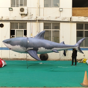 Tubarão Inflável Gigante Realista / Animais Infláveis à Venda - Product Image 6