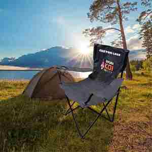 Custom Portable Light Camping Chair, Beach Chair, Fishing <b>Stool</b> Blue Beach Chair Camping Chair Wholesale - Product Image 1