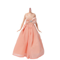 Robe de Princesse pour Poupée de 30 cm, Accessoires de Vêtements, Jouet en Peluche Doux, Éducatif, Fait Main, Unisexe pour Enfants, Vente en Gros d'Usine