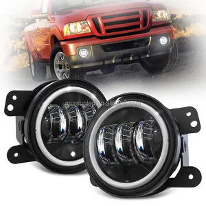 Led Nebel-/Fahrlicht für 2007-2017 Jeep Wrangler JK Zubehör Halo-Ring für Grand Cherokee Dodge Charger Journey Chrysler 300