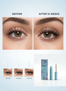 まつげ強化成長血清100% 天然有機ハーブ防水栄養3ml液体延長保湿剤プライベート - Product Image 4