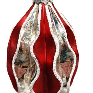 Waardepakket Glazen Kalebas Glazen Puntvormige Geassorteerde Kleuren Kerst Hangende Ornament Feestdecoratie Cadeau - Product Image 5