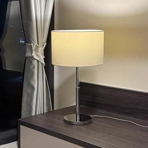 Santacole Diana Table Lamp Spanish Retro Style Minimalist Chinese Modern Design for Bedroom <b>Reading</b> AC Power Supply - Product Image 2