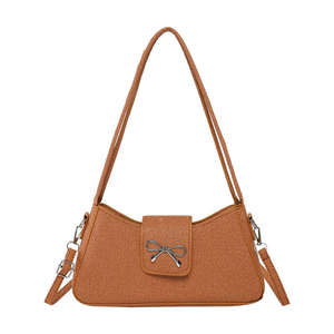 Ladies' bag 2026 new bow tie girls' bag fashionable and casual ladies' hand-held shoulder bag - Product Image 5