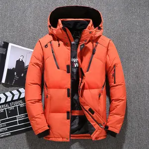 Original China Style Beste Qualität Outdoor-Kleidung Volle Reiß verschluss Isolierung Atmungsaktive Outwear Kapuze Warme dicke Daunen jacke