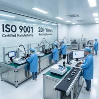 Espectrofotómetro Visible de Alta Precisión 320-1100nm, Sistema Óptico de Doble Haz, Pantalla Táctil TFT a Color de 7 Pulgadas, de Sobremesa para Laboratorio
