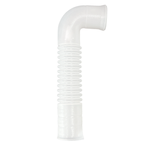 <span class=keywords><strong>Tuyau</strong></span> de drainage flexible en forme de L blanc pour <span class=keywords><strong>machine</strong></span> à <span class=keywords><strong>laver</strong></span> - Product Image 1